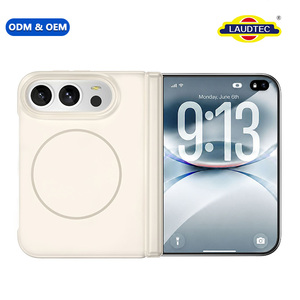 เคสโทรศัพท์พับได้แบบฉีดขึ้นรูปสองสี พร้อมแม่เหล็ก N52 ในตัว ป้องกันแรงกระแทก สำหรับ iPhone Duo - Product Image 1