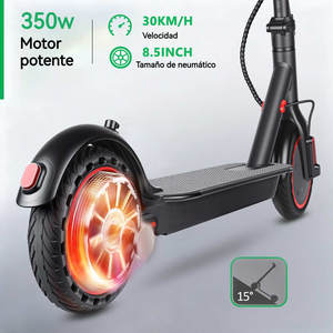 Patinete Eléctrico Plegable de 350W 36V con Función de App para Adolescentes, Stock en Reino Unido <span class=keywords><strong>y</strong></span> UE, Entrega Rápida - Product Image 3