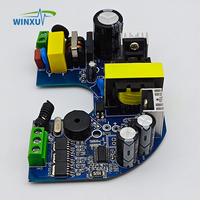 AC DC 24V 12V 30W 35W 45W BLDC Ventilateur de plafond Brushless Motor Driver Controller PCBA Circuit Board RF Remote Kit