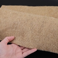 100% biodégradable hydroponique Microgreen tapis de culture de chanvre tissu non tissé Jute plante aquatique tapis de Fiber utilisation intérieure ou extérieure