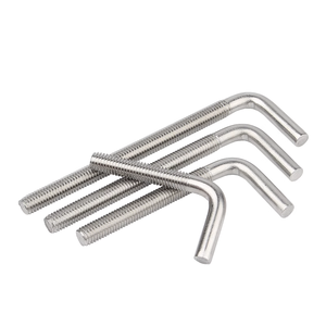 M4 M5 M6 Roestvrij Staal Ss304 Ankerbout J Haakbout Met Moer En Rubberen Wasmachine Dakklem Clip Buig L Haak Bout - Product Image 5