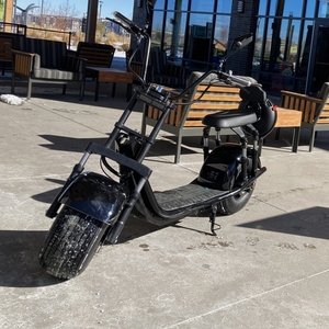 Scooter Citycoco H4 <span class=keywords><strong>Nouveau</strong></span> Modèle Vélo Électrique Vélo de Ville Électrique E-Bike avec Batterie Amovible - Product Image 2