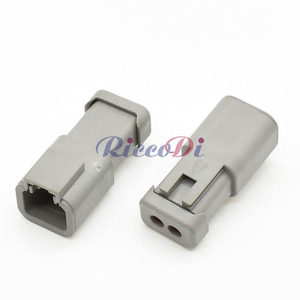 2 Pin Deutsch Female kawat tahan air Harness Otomotif Konektor DTP06-2S-E003 - Product Image 3