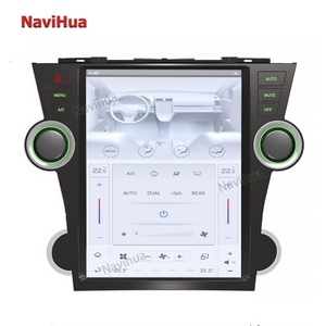 Navihua Car Android Radio Stereo Vertical Screen DVD Player GPS Navigator Multimedia Video <b>System</b> for Toyota Highlander 2010-12 - Product Image 6