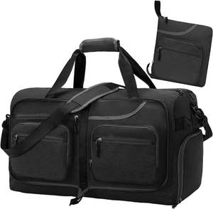 Muestra Gratuita de Bolsa de Viaje, Bolsa de Lona de Viaje de Gran Capacidad Personalizada de Fábrica, Bolsas Deportivas con Cremallera a la Moda - Product Image 1