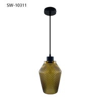 Nouvelle Conception Simple, Luminaires Nordiques en Verre Soufflé Multicolores, Lampes Suspendues, Lustres, Éclairage