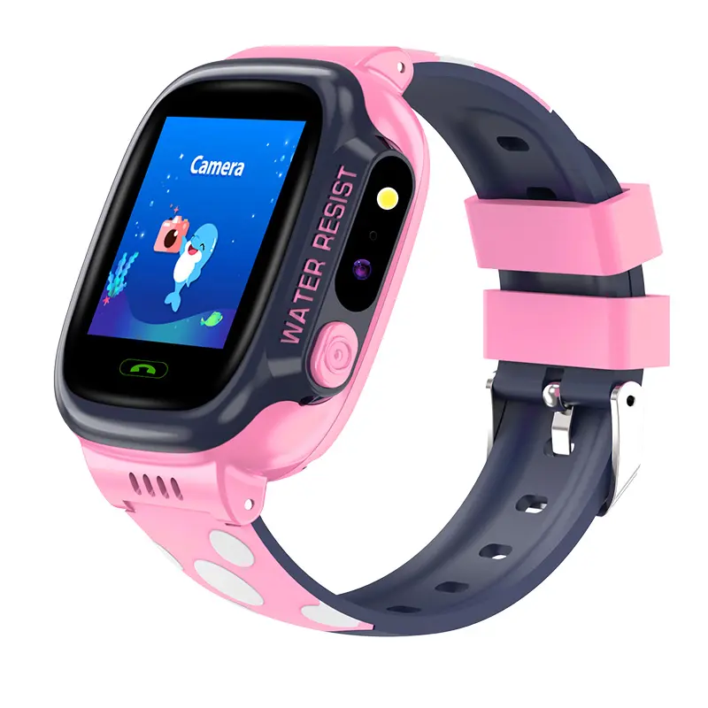 Relógios inteligentes y95 com tela colorida hd, smartwatch com bateria de longa duração, cartão sim e suporte para cartão sim 4g