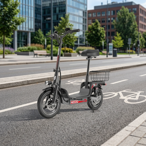 Trottinette électrique pliable T3 à quatre roues avec siège, moteur sans balais 1000W, vitesse maximale 50 km/h, capacité de charge 150 kg, pneus de 8 pouces, usage urbain - Product Image 3