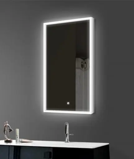 Modern duvar asılı otel banyo Hollywood makyaj masası aynası ışıkları ile