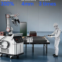 Système de soudage au laser à fibres automatique DONSIN pour pièces en acier inoxydable et en aluminium