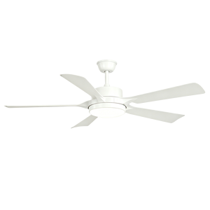 Ventilador de Techo Moderno de Cinco Aspas con Acabado de Madera y Luz para Salas de Estar, Dormitorios e Interiores de Casas Contemporáneas - Product Image 3