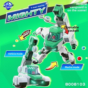 ฟิกเกอร์พลาสติก Miracle Vanguard Raine ของเล่นแปลงร่างเป็นยานยนต์ Leky Mecha สินค้าขายดีบนอินเทอร์เน็ต ของขวัญสุดเพอร์เฟกต์ - Product Image 3
