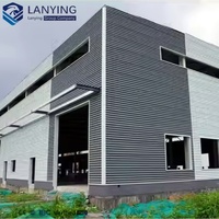 Entrepôt industriel multifonctionnel commercial de grande envergure en structure acier moderne de haute qualité de la marque SYLY