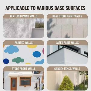 Pintura Acrílica de Doble Uso para Paredes Exteriores e Interiores para el Hogar y Edificios - Product Image 5