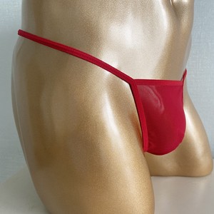 Slip string en maille pour homme, ultra-fin, transparent, respirant, sexy, modèle 8802 - Product Image 3