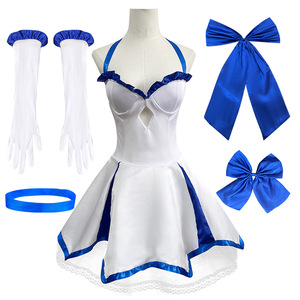 Disfraz de Cosplay de Fate Stay Night, Conjunto de Vestido Marinero Blanco sin Tirantes de Sebastian, Disfraz de Anime para Mujeres Adultas - Product Image 5