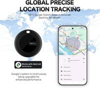 Lot de 4 traceurs GPS certifiés MiLi pour suivi en temps réel, conception étanche pour Android/iOS, localisateur de clés/bagages/valises