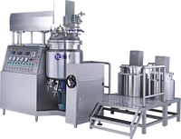 Équipement de production de cosmétiques personnalisés fabrication de lotion homogénéisation sous vide machine de mélange noyau de moteur d'agitateur