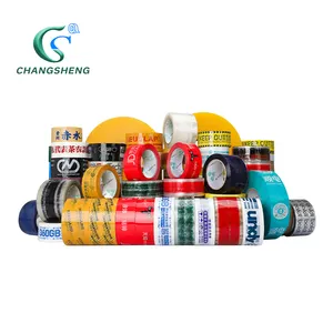 Custom Colored Automotive Green Blue Paper Masking Tape Hight Quality Strong Adhesive Custom Logo Bopp Packing Tape