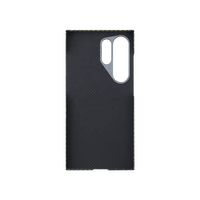 Nouveauté Étui de luxe en fibre de carbone à motif aramide pour Samsung S23 S24 S25 Z Ultra Étui de téléphone portable avec logo personnalisé