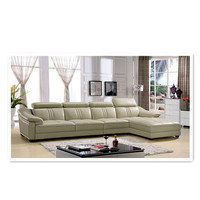 Ensemble de 3 fauteuils et canapé en cuir synthétique blanc, style moderne et simple, pour salon, hôtel, maison, bureau