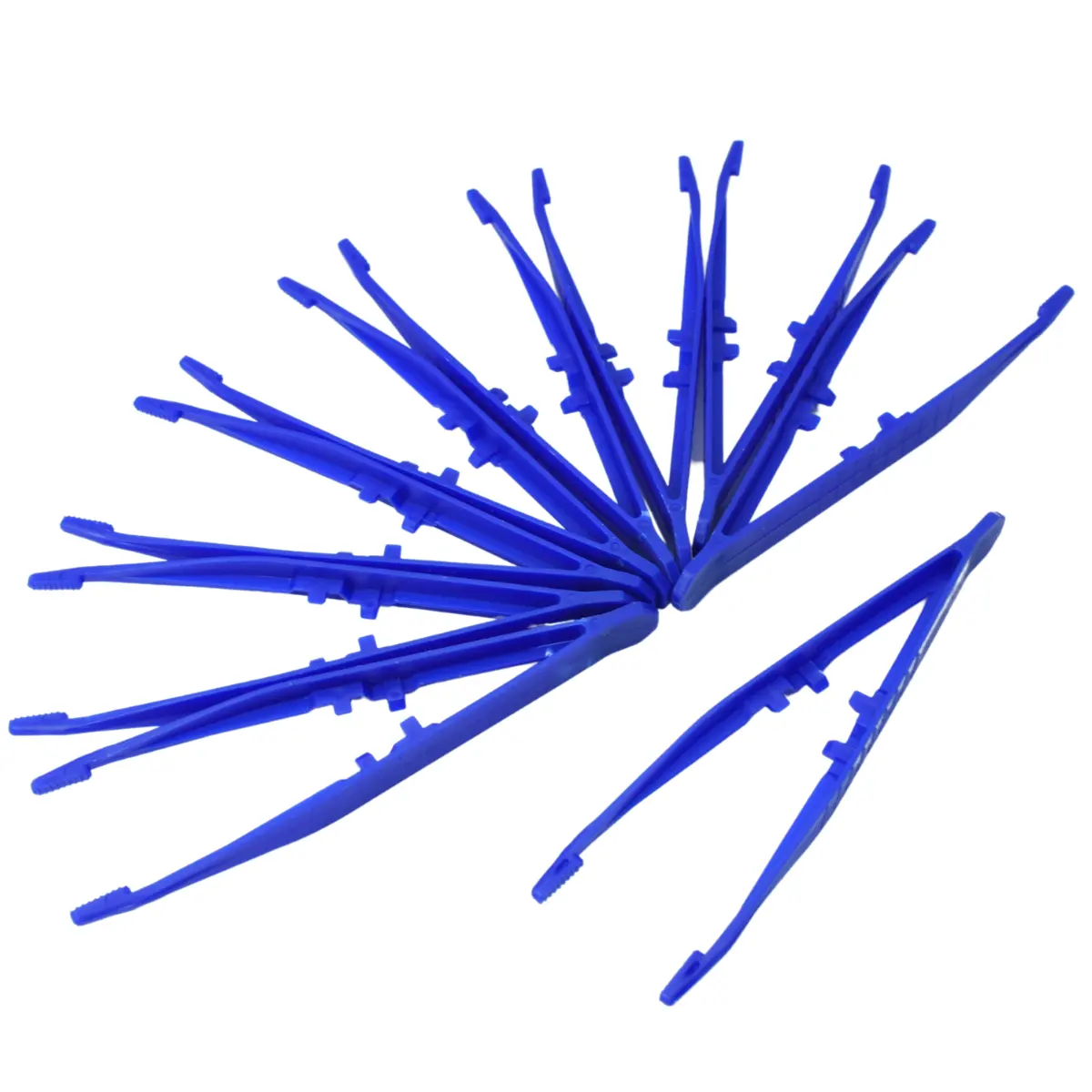 Anthrive-Pinzas quirúrgicas de plástico desechables, pinzas de plástico de fábrica directa, 13x2,3 cm