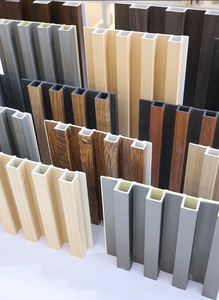 Pannello Murale WPC PVC Scanalato, Colore Personalizzato, Impermeabile, Rivestimento Interno 3D, Design <span class=keywords><strong>Moderno</strong></span>, Pannello Decorativo per <span class=keywords><strong>Soggiorno</strong></span> - Product Image 2