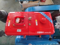 New18.5kw stationnaire Portable Piston compresseur d'air 18.5kw moteur 40bar pression de travail 220v AC réservoir de pompe à gaz pour Mine 22kw Air