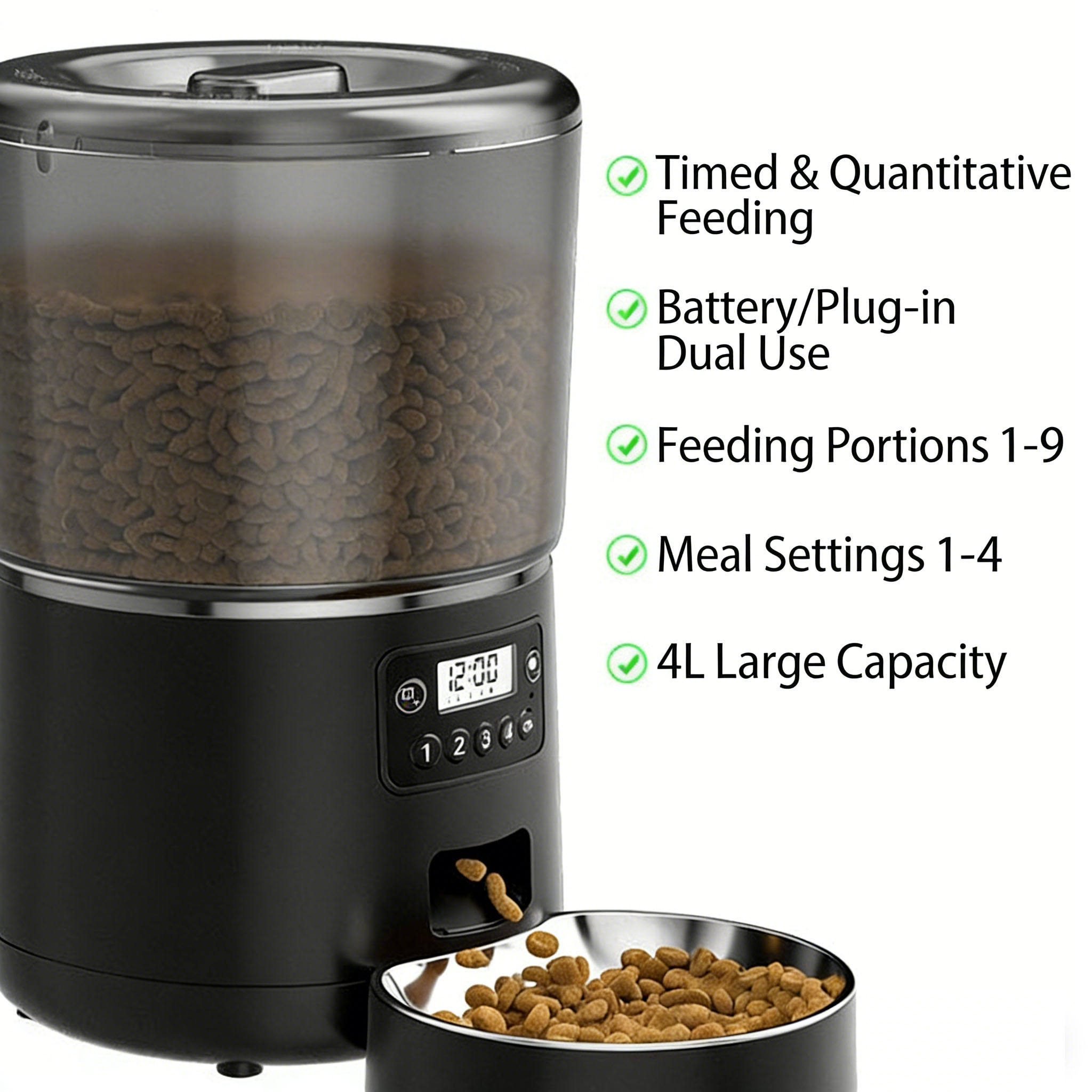 Style de bouton noir