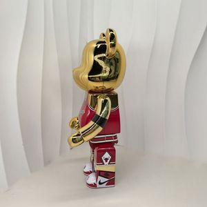 Vente en gros de figurines Bearbrick 400% pour la décoration du salon, sculptures de bureau, <span class=keywords><strong>Jordans</strong></span> Bearbricks 400 - Product Image 5