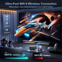 Projecteurs d'extérieur en gros Smart Home Cinéma Android WIFI 4K Projecteur Full Hd Téléphone mobile Jeu vidéo Portable Mini Proyector