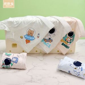 Paquete de 4 Calzoncillos Tipo Bóxer de Modal para Niños, Calzoncillos de Seda de Hielo para Niños Grandes, Estudiantes, Verano - Product Image 4