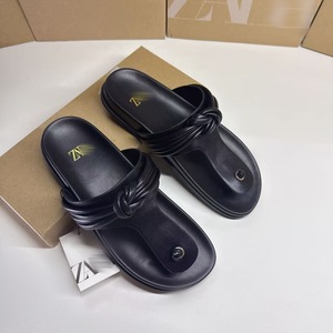 <span class=keywords><strong>Sandali</strong></span> piatti casual da <span class=keywords><strong>donna</strong></span> in tinta unita, comodi, stile francese, per l'estate, da spiaggia, con punta a punta, traspiranti, taglie grandi - Product Image 5