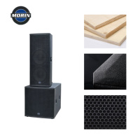 Système de Haut-Parleurs Actifs de Sonorisation Audio Professionnel Extérieur Classe D avec Module Amplificateur Numérique DSP 5000 Watts