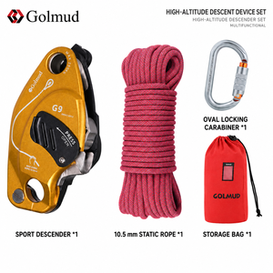 Descensor Golmud G9 Sin Función Antipánico para Trabajos <span class=keywords><strong>en</strong></span> Altura, Escalada y Rappel con Cuerda - Product Image 6