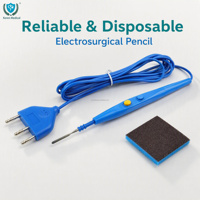 Stylo de cautérisation manuel à commutation directe, stylo chirurgical ESU pour usage hospitalier, OEM et ODM disponibles