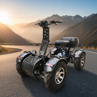 Nouvelle Arrivée - Scooter Électrique Tout-Terrain 4x4 pour Adultes, 60V 60Ah, Pneus Larges 21 Pouces, Châssis en Acier, 10000W, pour Chasse et Agriculture