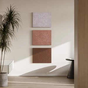 Conjunto de pintura al óleo texturizada de color sólido para decoración de pared de sofá de sala de estar, obra de arte pintada a mano minimalista moderna - Product Image 2