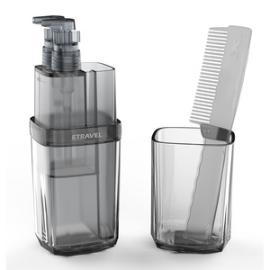 Accessori per il bagno Sette pezzi viaggiare bottiglia set di modo di trasporto borsa da <span class=keywords><strong>viaggio</strong></span> borsa da toilette per spazzolino da denti della cassa del supporto - Product Image 6