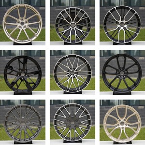 Jantes FX multi-rayons chromées, design luxueux, esthétique haut de gamme, 16, 17, 18, 19, 20 pouces, 5x112, 5x114.3, 5x120 pour Mercedes-Benz et Rolls Royce - Product Image 5