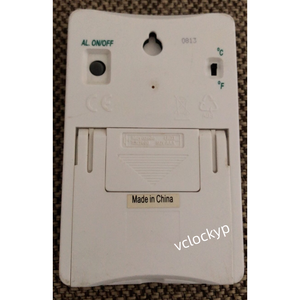 Extech 445702 <b>Wall</b> <b>Mounted</b> Thermo-Hygrometer/White <b>Table</b> Alarm Min/Max Used - Product Image 2