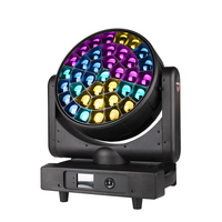 37x40w Big Bee Eye tête mobile DJ Concert Ecclesia événements scène lumière RGBW Led Zoom lavage tête mobile