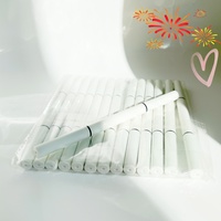Marqueur cutané professionnel double pointe non stérile blanc + rouge pour chirurgie esthétique, effaçable à sec et à l'eau, 2 mm