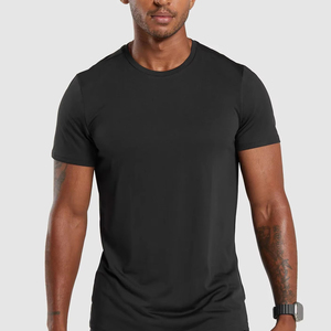 2026 nuova maglietta KJ estiva <span class=keywords><strong>da</strong></span> uomo di alta qualità a girocollo taglie forti manica corta maglietta personalizzata stile Street palestra allenamento Fitness maglietta - Product Image 1