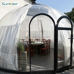 Dôme de <span class=keywords><strong>spa</strong></span> <span class=keywords><strong>gonflable</strong></span> Sunkaer, qualité assurée, en aluminium, rétractable, pour jacuzzi, <span class=keywords><strong>maison</strong></span> de soleil, tente à bulles DIY - Product Image 6