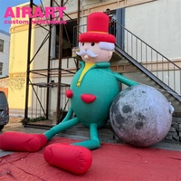 Cactus gonflable géant sur mesure, cactus gonflable à thème désertique de taille personnalisée pour la promotion d'événements de grande envergure