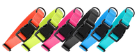 Collier et laisse de chien de PVC faits sur commande imperméables résistants durables en gros