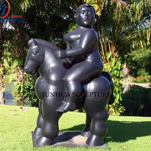 Người phụ nữ béo <span class=keywords><strong>botero</strong></span> bằng đồng gợi cảm theo phong cách <span class=keywords><strong>botero</strong></span> mang tính biểu tượng trên Tượng ngựa - Product Image 2