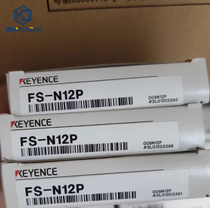 Sensor de Fibra Óptica Digital KEYENCE FS-N12P, Serie FS-N, Amplificador de Fibra Óptica, Tipo de Cable de Extensión PNP FS N12P - Product Image 1