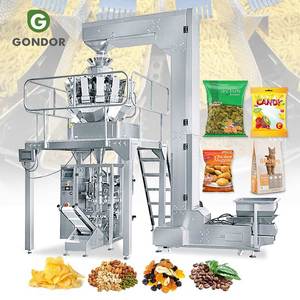 เครื่องบรรจุภัณฑ์สำหรับขนมข้าวอบกรอบ ข้าวพอง ข้าวเกรียบ ขนาด 250 กรัม พร้อมบรรจุเกลือและไนโตรเจน - Product Image 1